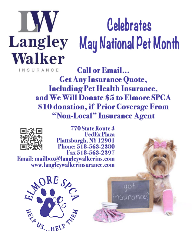 Langley Walker Celebrates May National Pet Month